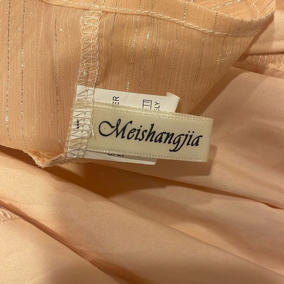 Meishangjia loose pink dress with tencel one size fits most - Picture 6 of 7